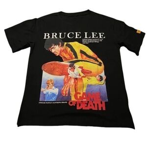 Bruce Lee Game of Death Graphic Tee by UpsOAR Family - Black, XL